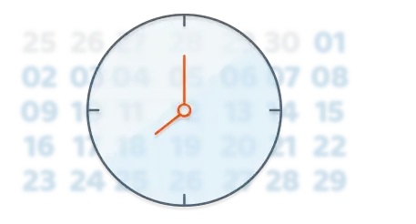 Visual representation of time and dates